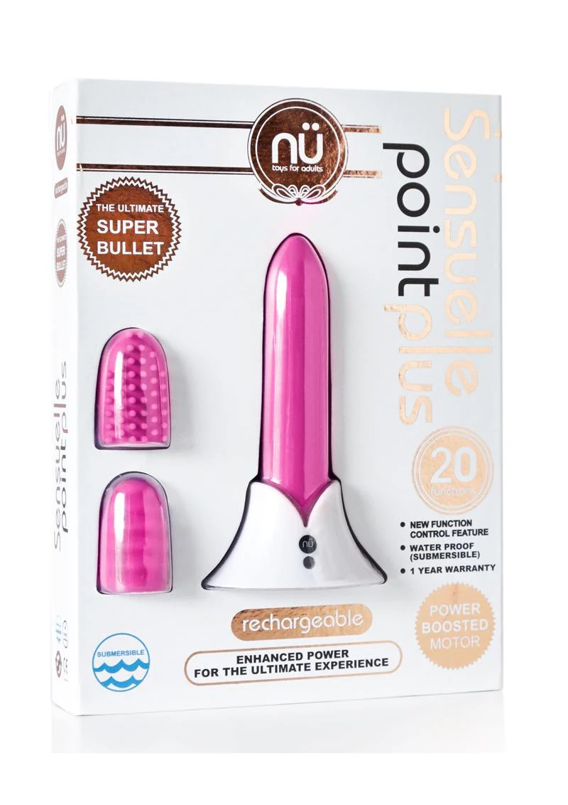 Nu Sensuelle Point Plus Rechargeable Silicone Bullet - Image 6