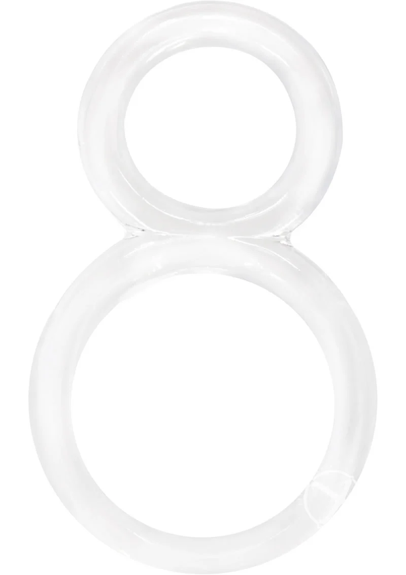 Ofinity Super Stretchy Double Silicone Cock Ring Waterproof - Image 5