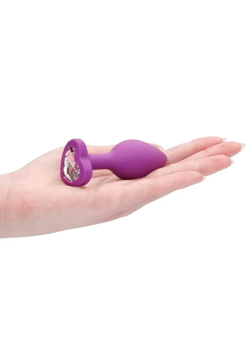 Ouch! Diamond Heart Butt Plug - Regular - Image 6
