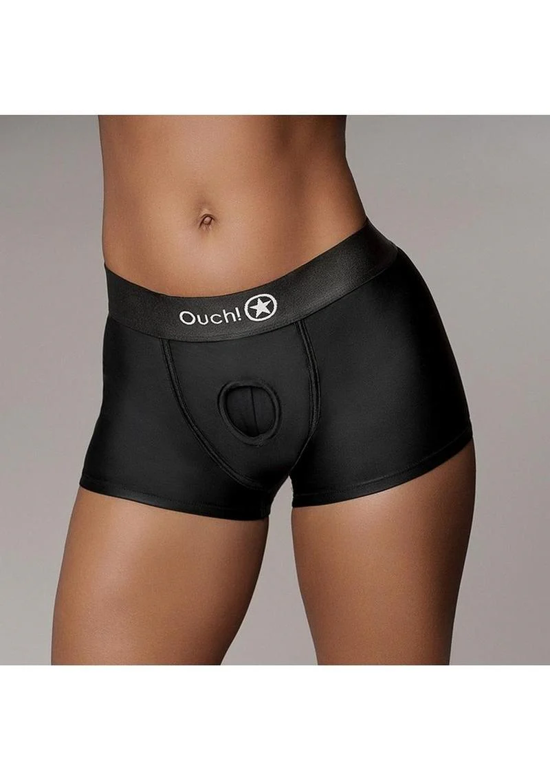 Ouch! Vibrating Strap-On Boxer Rechargeable - Image 5
