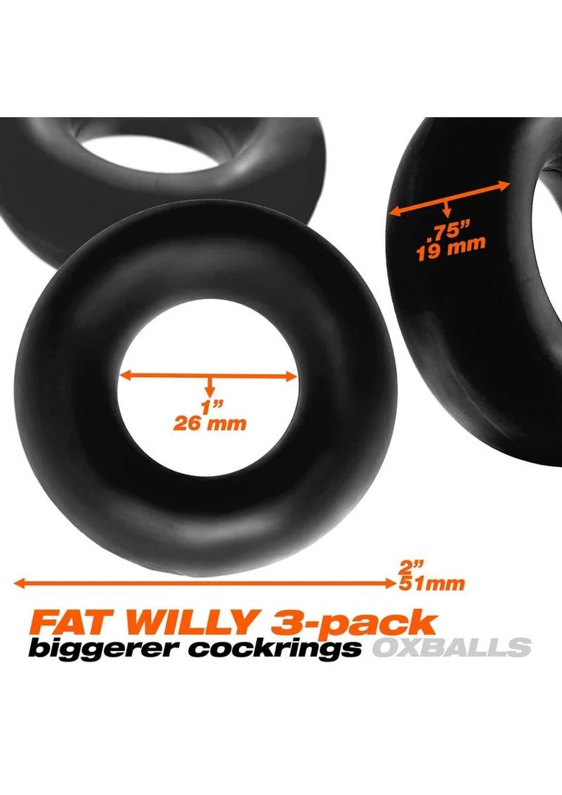 Oxballs Fat Willy Jumbo Cock Ring - Image 3