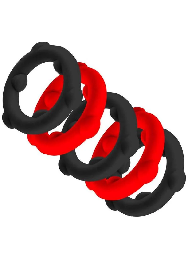 Oxballs Gearheads Silicone Spinner Cock Rings - Image 7