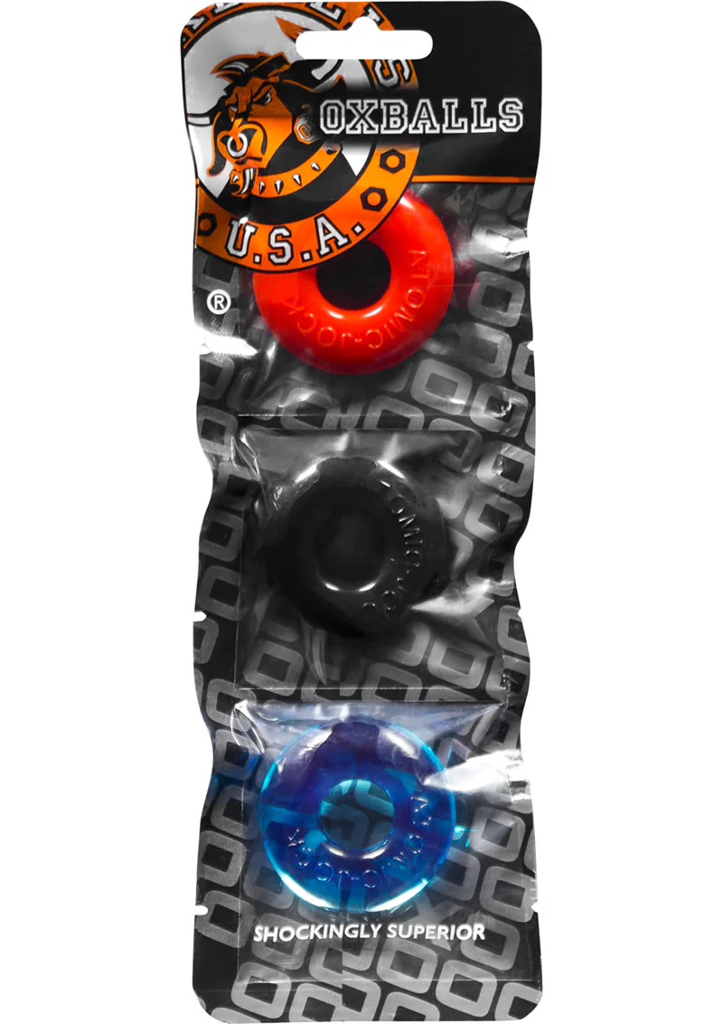 Oxballs Ringer Donut Cock Ring (3 Pack) - Multiple - Image 4