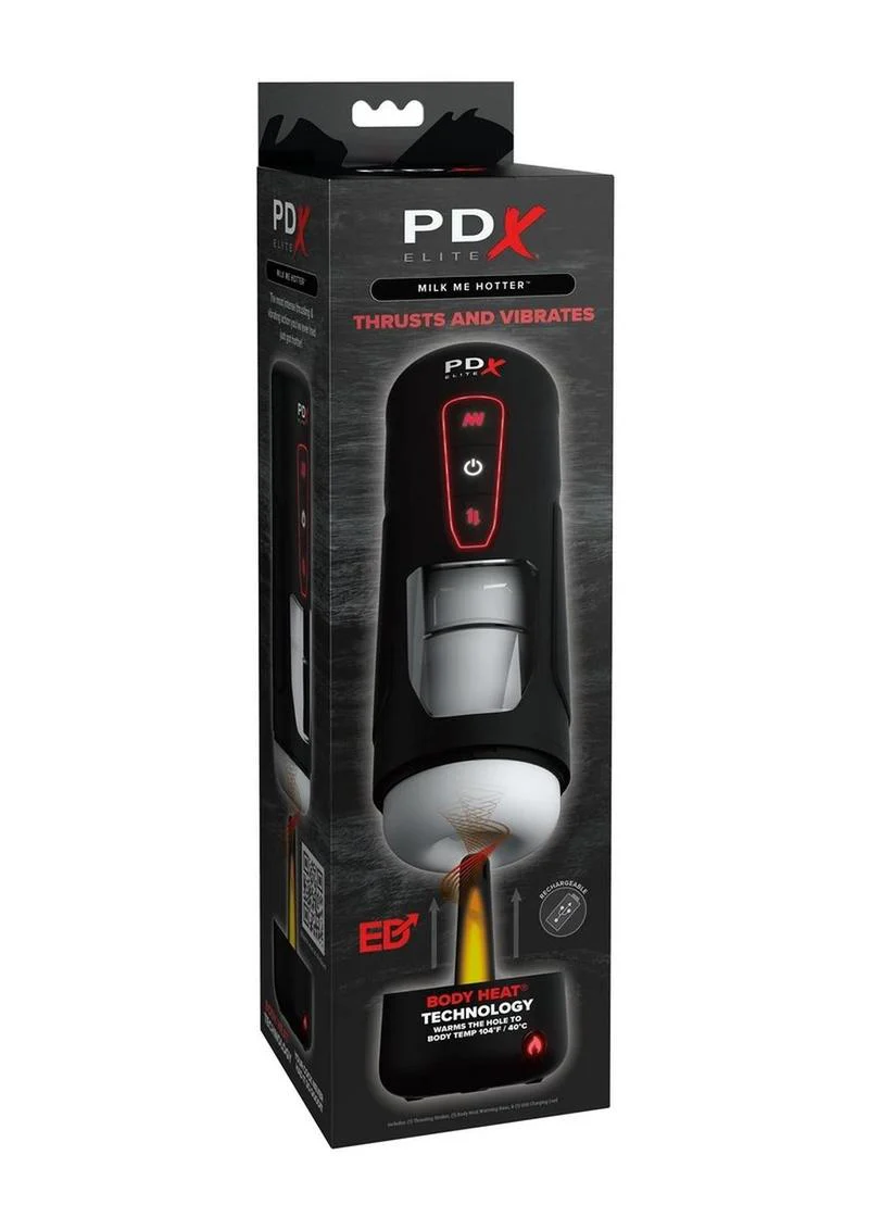 Pdx Elite Milk Me Hotter Rechargeable Stroker - Image 2