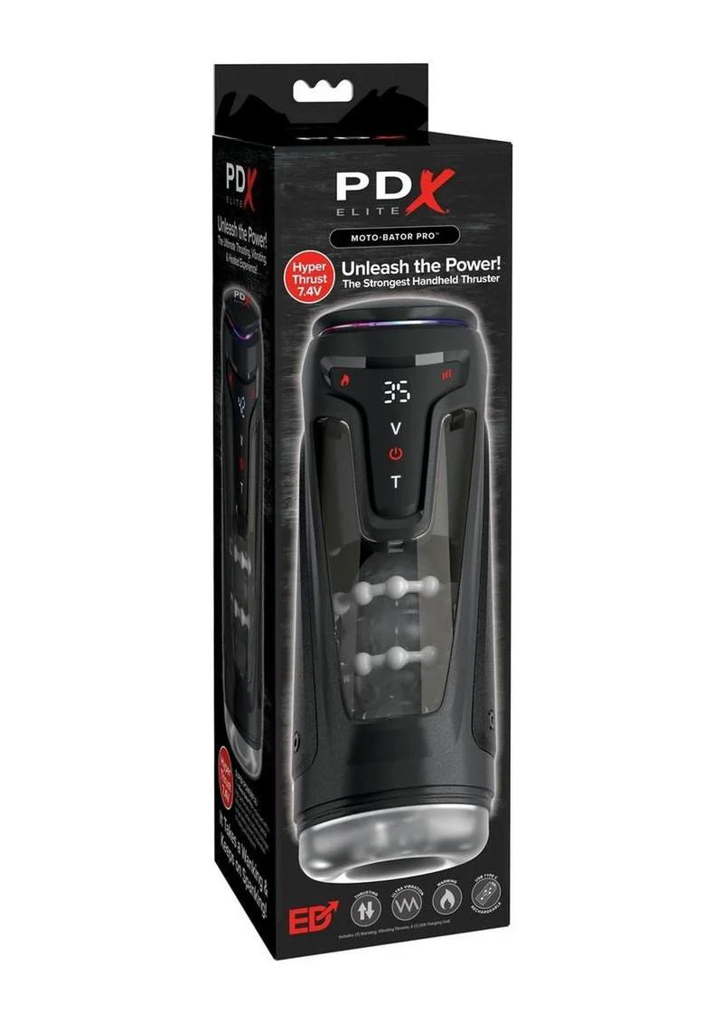 Pdx Elite Moto-Bator Pro Rechargeable Masturbator - Image 2