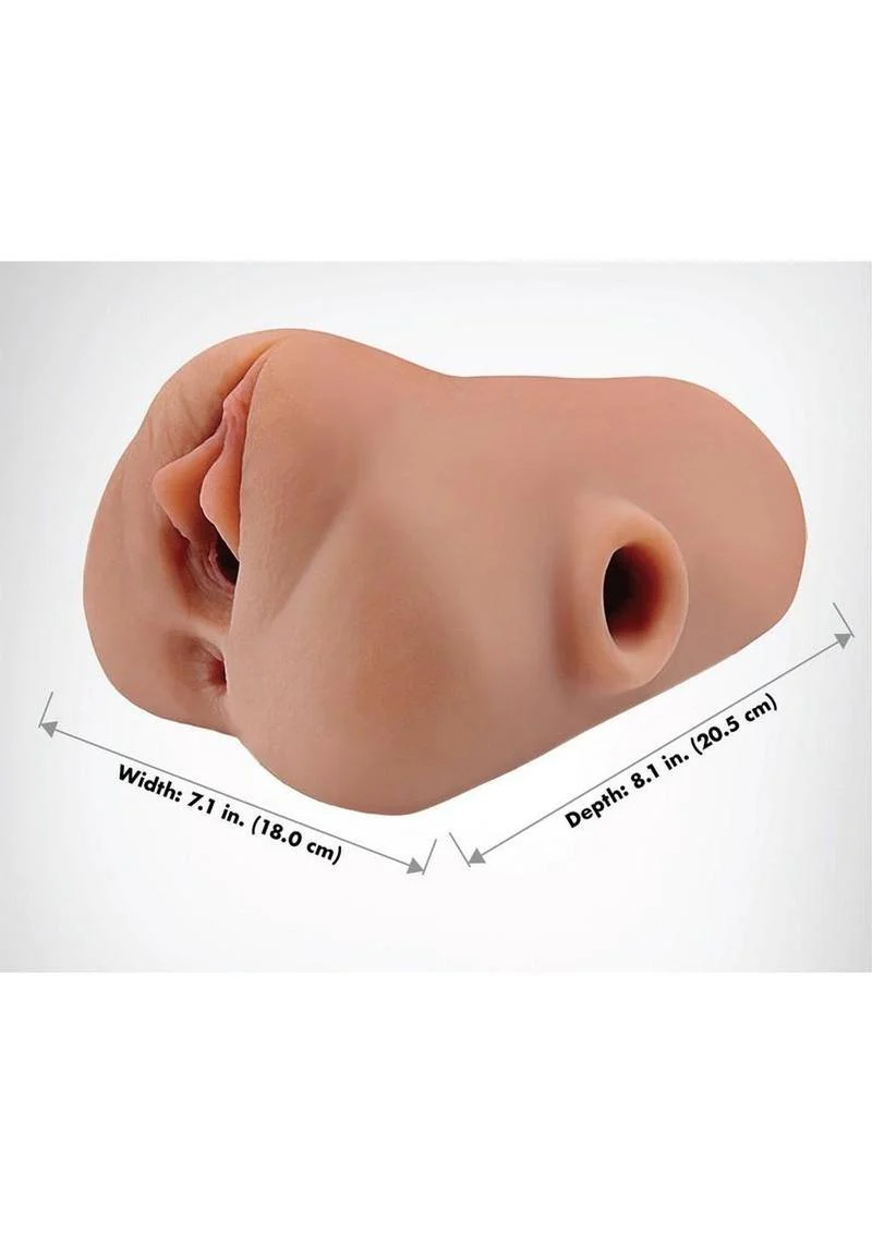 Pdx Plus Double Pounder Vibrating Squeeze Stroker - Pussy and Ass - Image 4