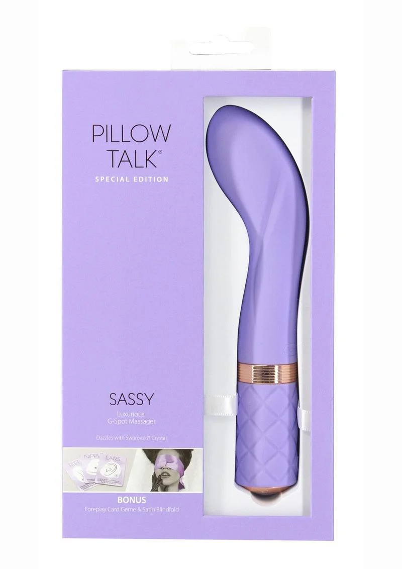 Pillow Talk Special Edition Sassy Silicone Rechargeable G-Spot Vibrator - Image 3