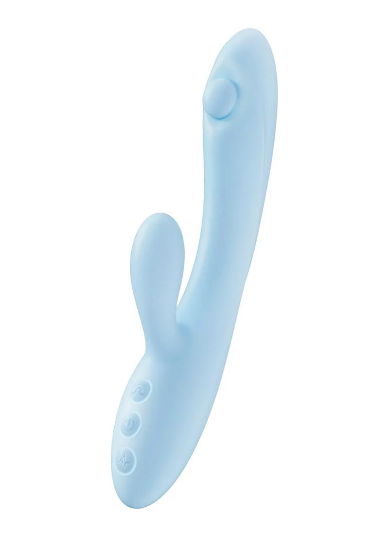 Play with Me Moondust Magic Rechargeable Silicone Rabbit Vibrator - Image 2