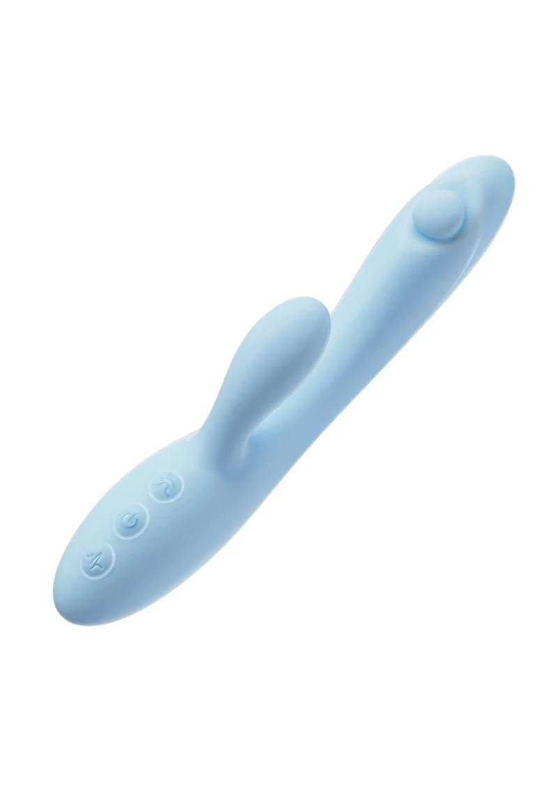 Play with Me Moondust Magic Rechargeable Silicone Rabbit Vibrator - Image 3