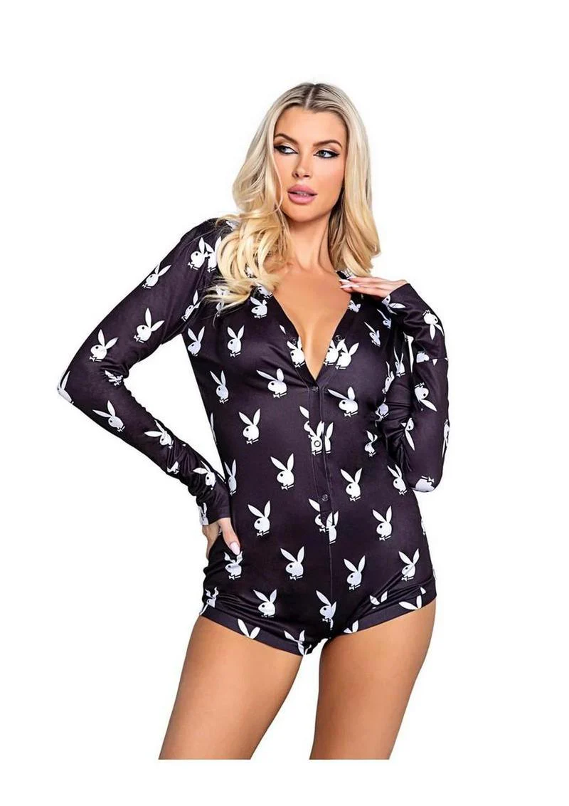 Playboy Slumber Bunny Romper - Image 11