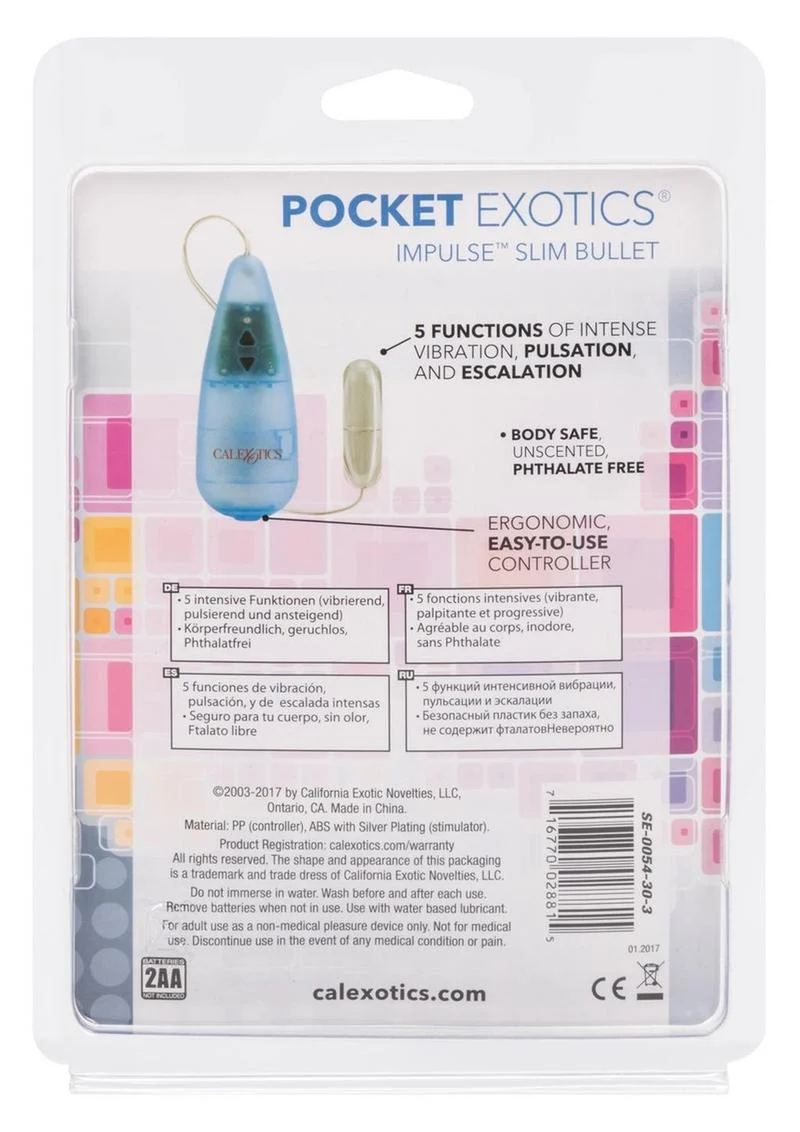 Pocket Exotics Impulse Slim Silver Bullet - Image 4