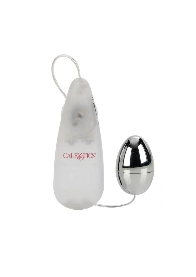 Pocket Exotics Vibrating Silver Egg - Image 3