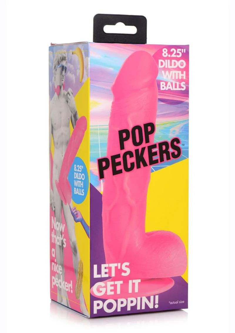 Pop Peckers Dildo with Balls - Image 36