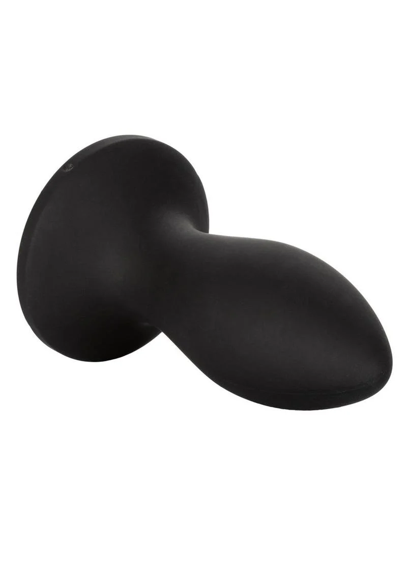 Power Gem Vibrating Petite Crystal Probe Silicone Rechargeable Butt Plug - Image 4