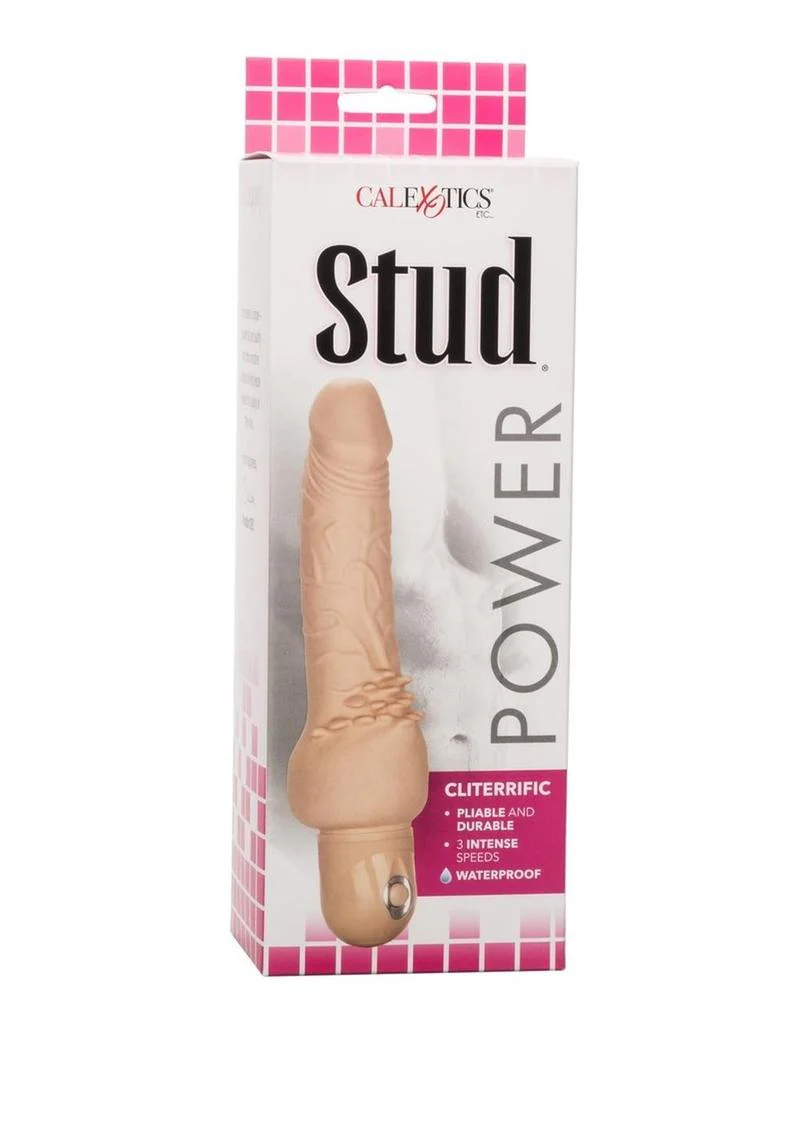 Power Stud Cliterrific Vibrating Dildo - Image 5