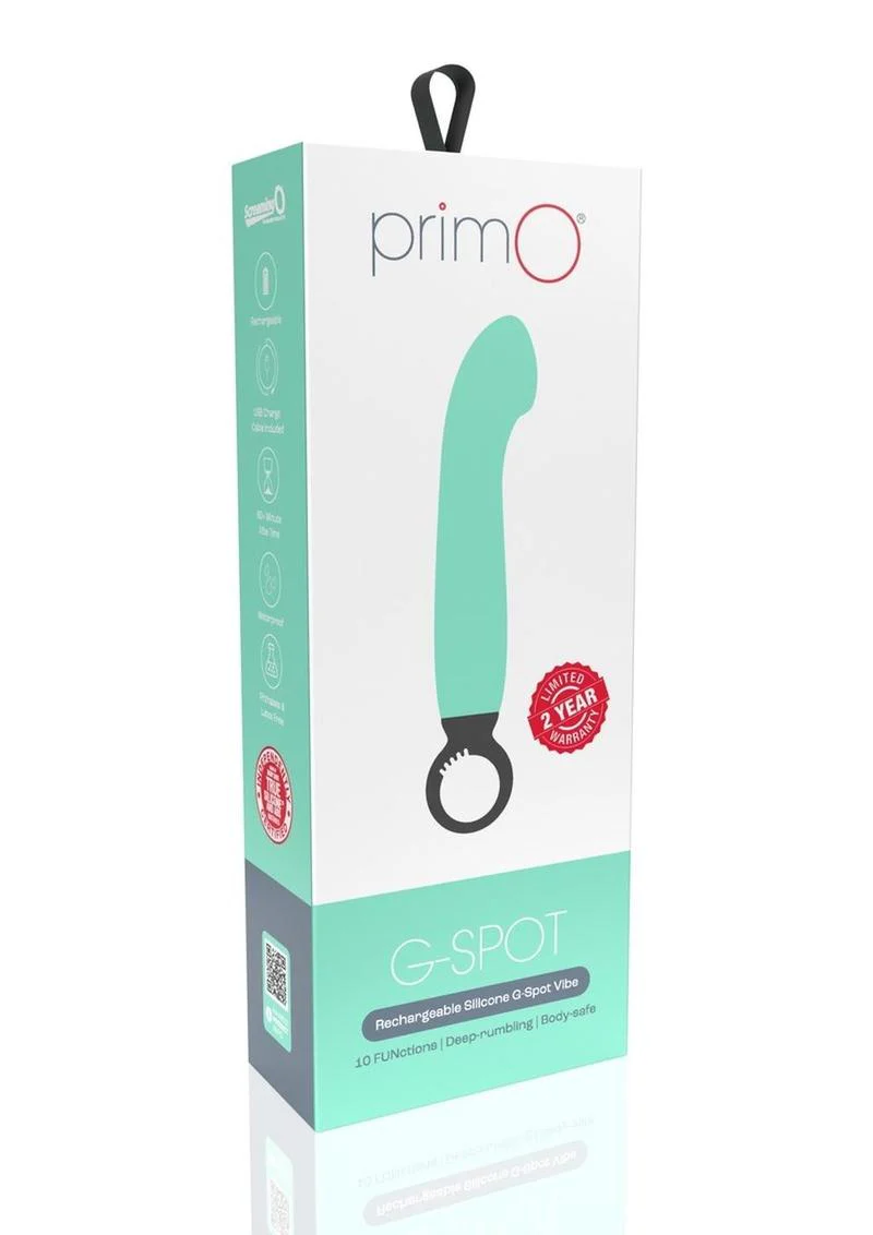 Primo G-Spot Rechargeable Silicone Vibrator - Image 3