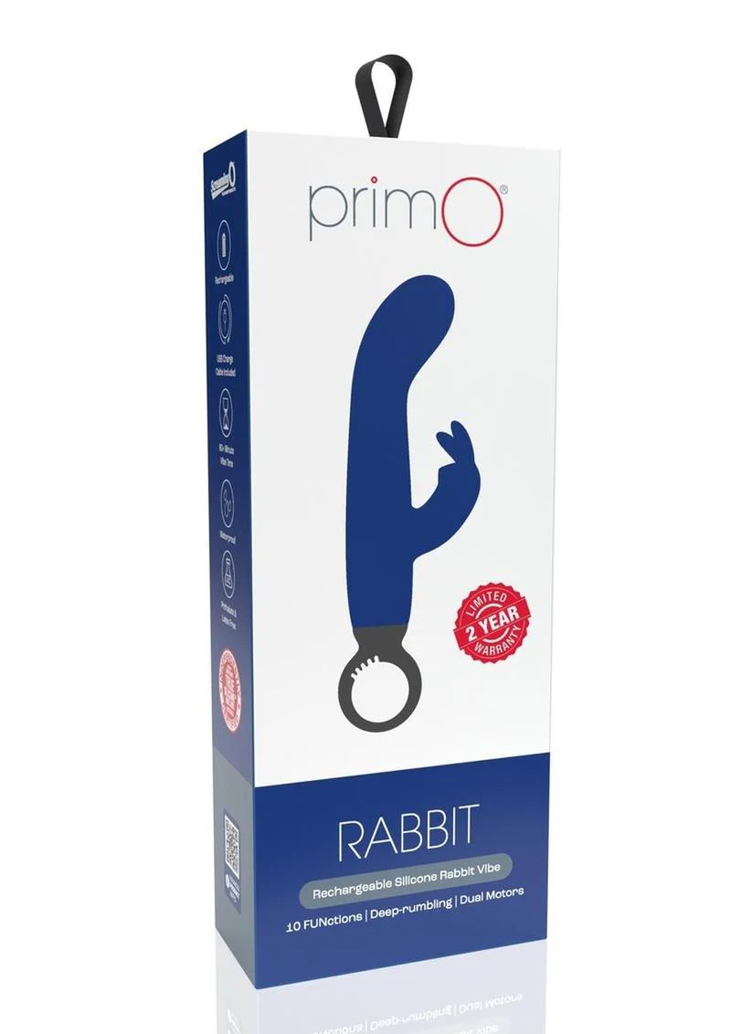 Primo Rabbit Rechargeable Silicone Vibrator - Image 6