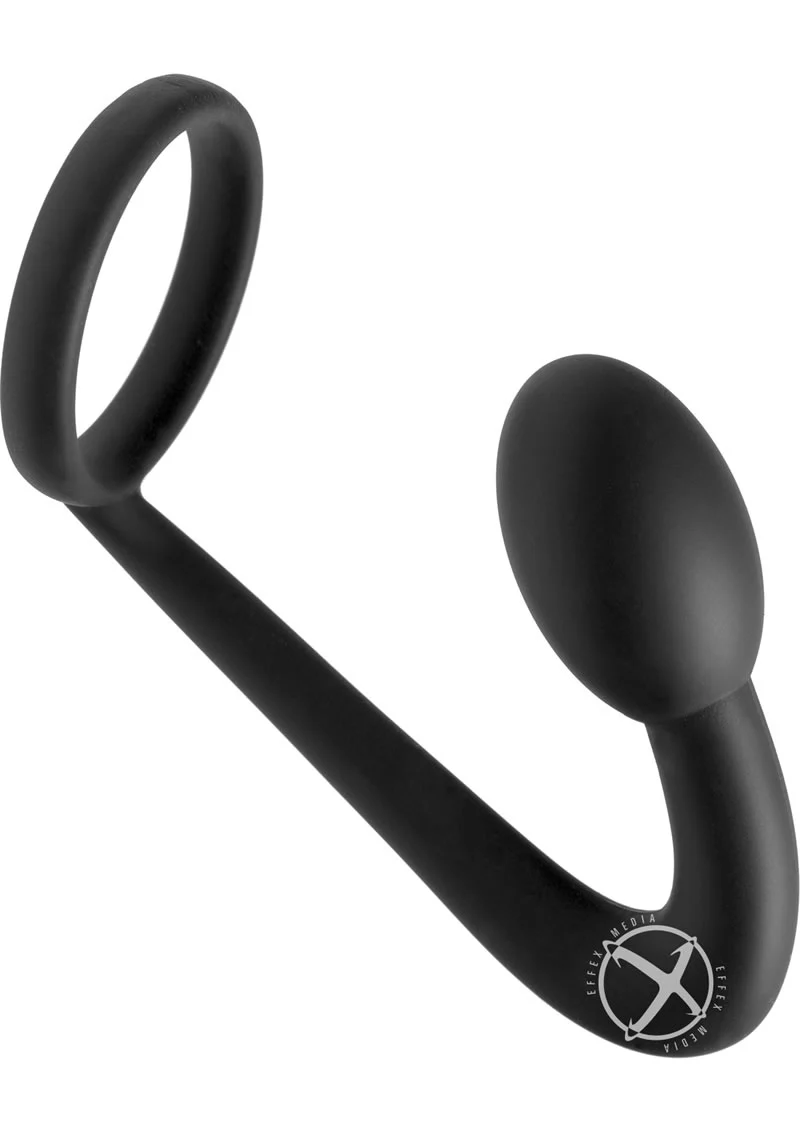 Prostatic Play Explorer Silicone Cock Ring and Prostate Plug - Image 3