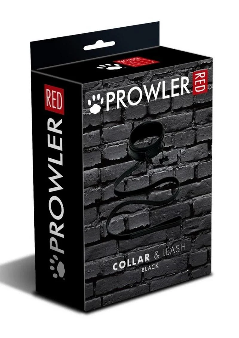 Prowler Red Collar and Leash - Image 2