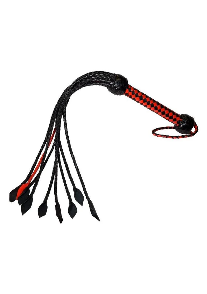 Prowler Red Short Handle Flogger - Image 2