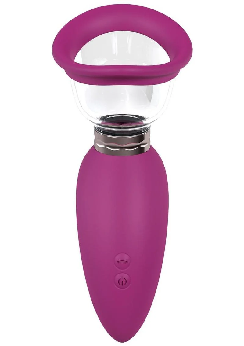 Pumped Arousing Automatic 5 Speed Silicone Rechargeable Vulva Clitoral Nipple and Breast Pump - Image 3