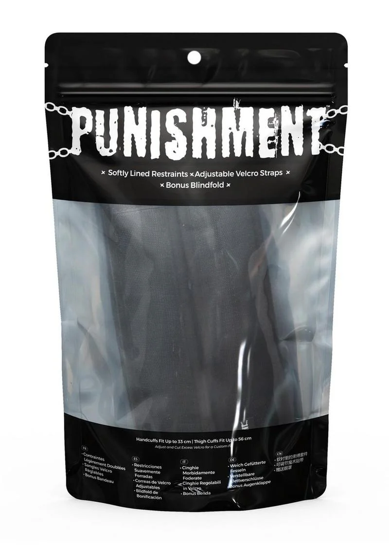 Punishment Thigh to Wrist Restraints - Image 3