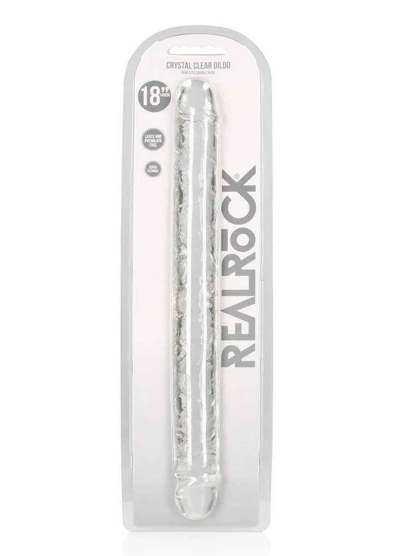 Realrock Crystal Clear Double Dong - Image 4