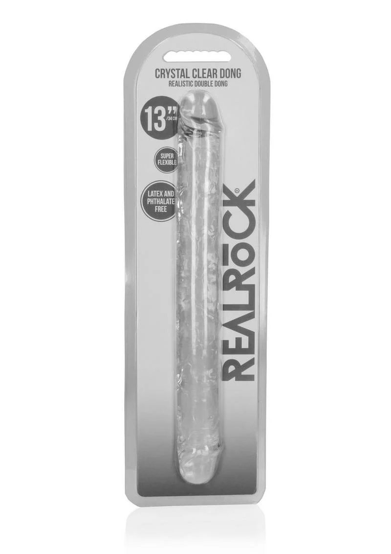Realrock Crystal Clear Double Dong - Image 7