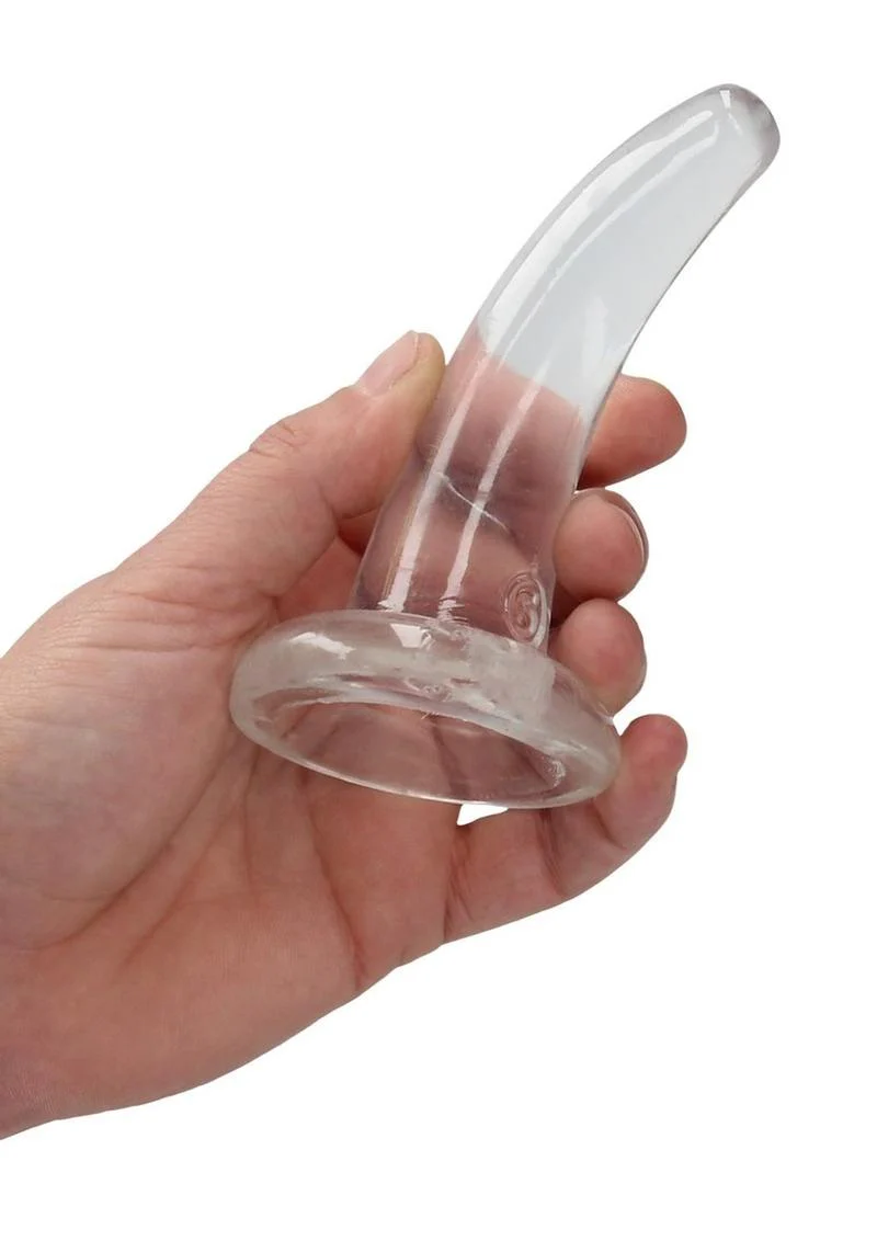 Realrock Crystal Clear Non Realistic Dildo with Suction Cup - Image 47