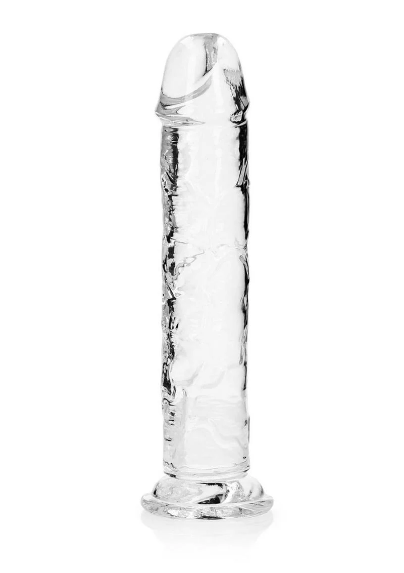 Realrock Crystal Clear Straight No Balls Dildo - Image 46