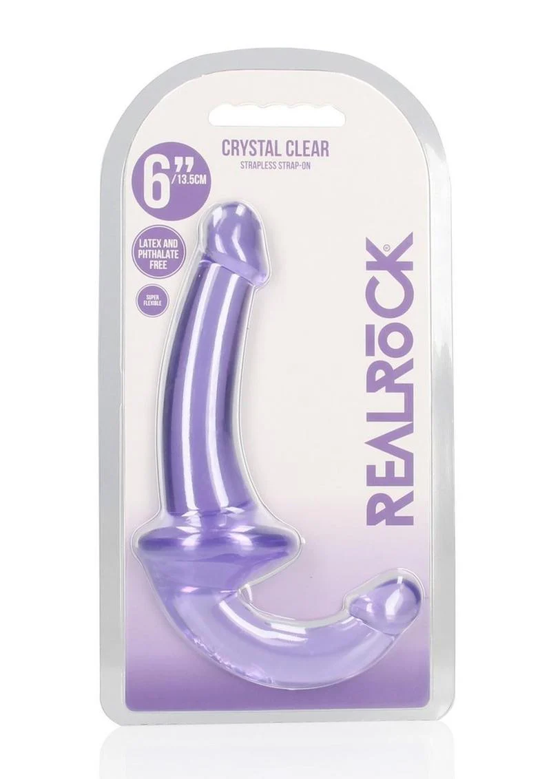 Realrock Crystal Clear Strapless Strap-On 6 - Image 3