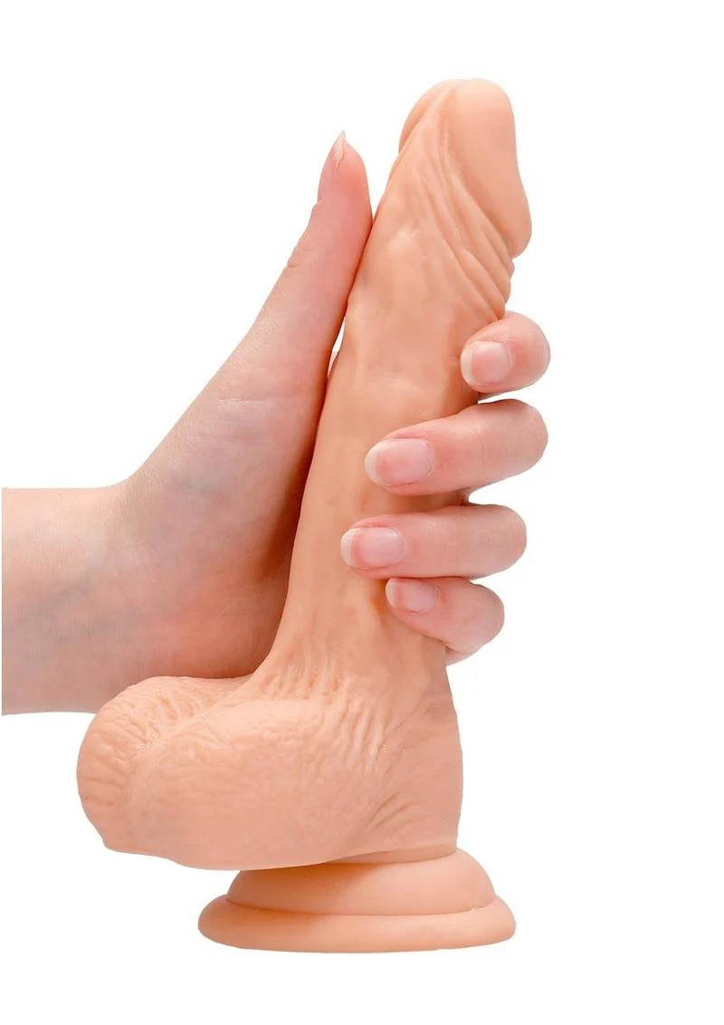 Realrock Skin Realistic Dildo with Balls - Image 11