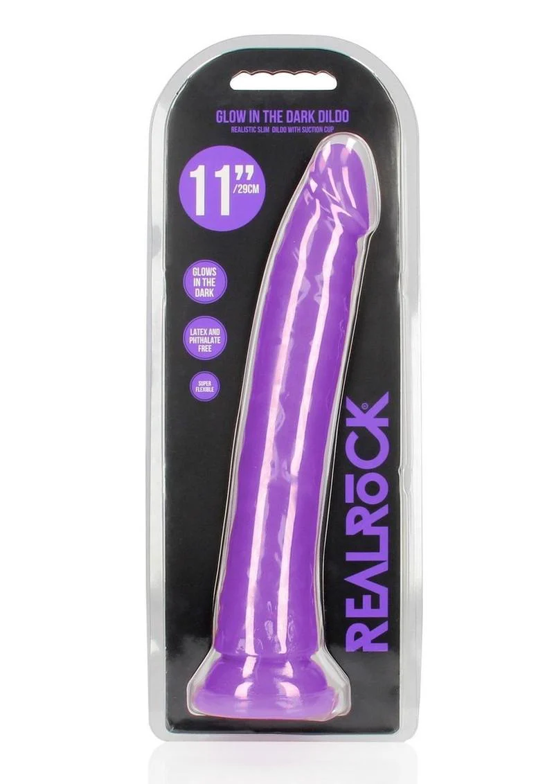 Realrock Slim Glow In The Dark Dildo with Suction Cup - Image 21