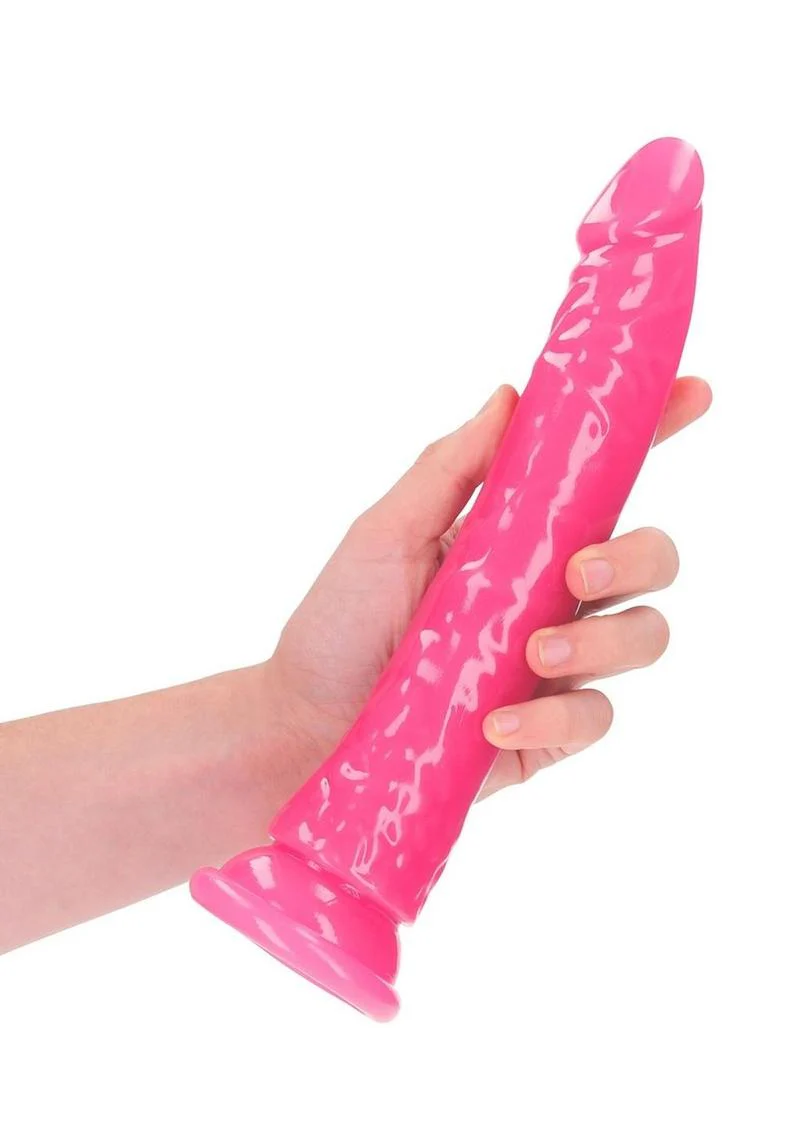 Realrock Slim Glow In The Dark Dildo with Suction Cup - Image 5