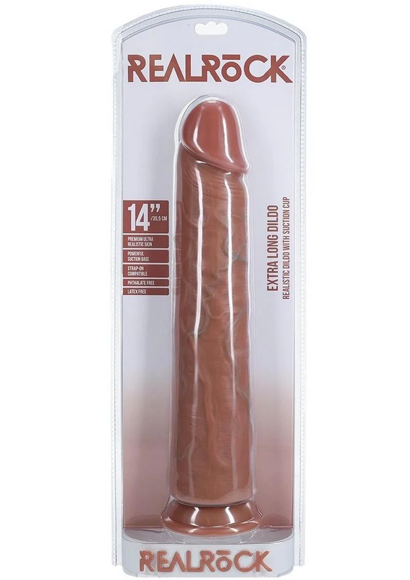 Realrock Ultra Realistic Skin Extra Large Straight Dildo with Suction Cup - Image 21