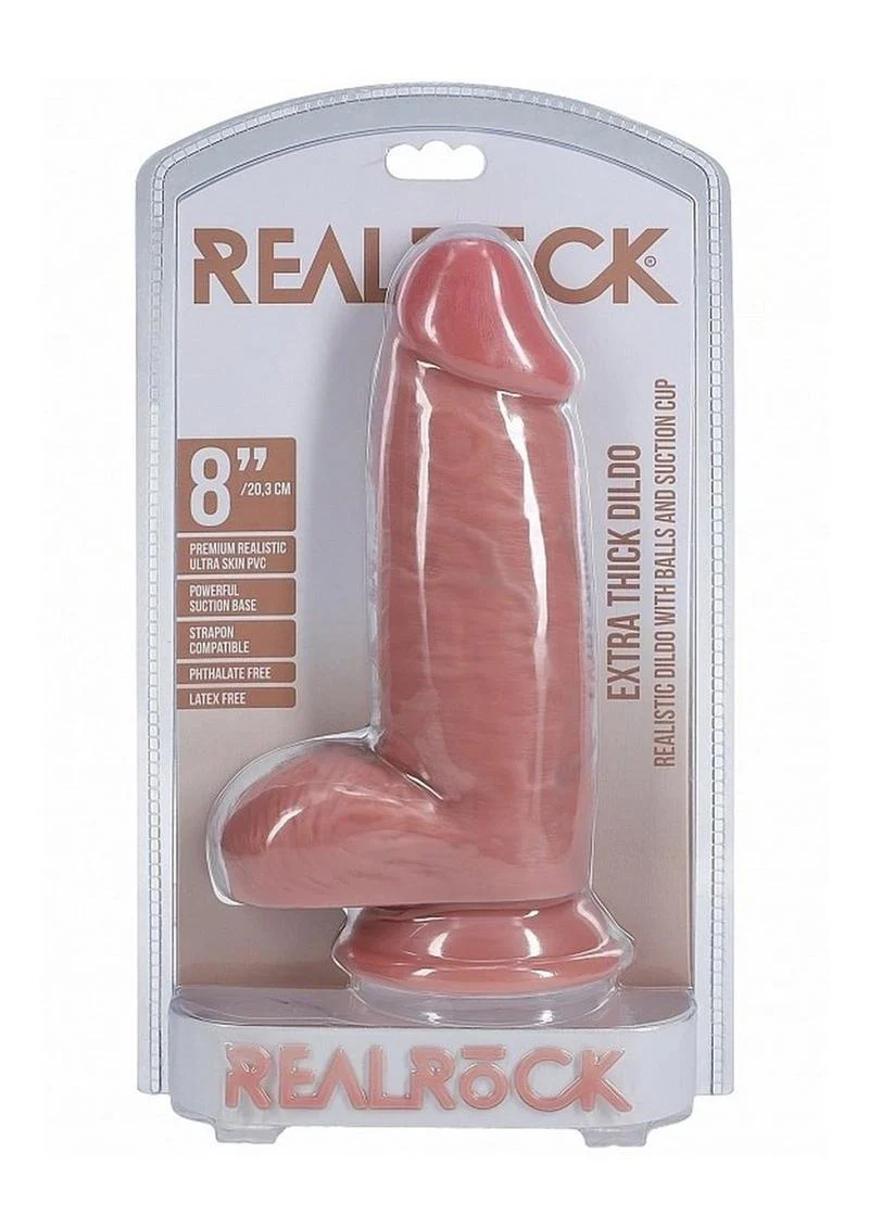 Realrock Ultra Realistic Skin Extra Thick with Balls - Image 11