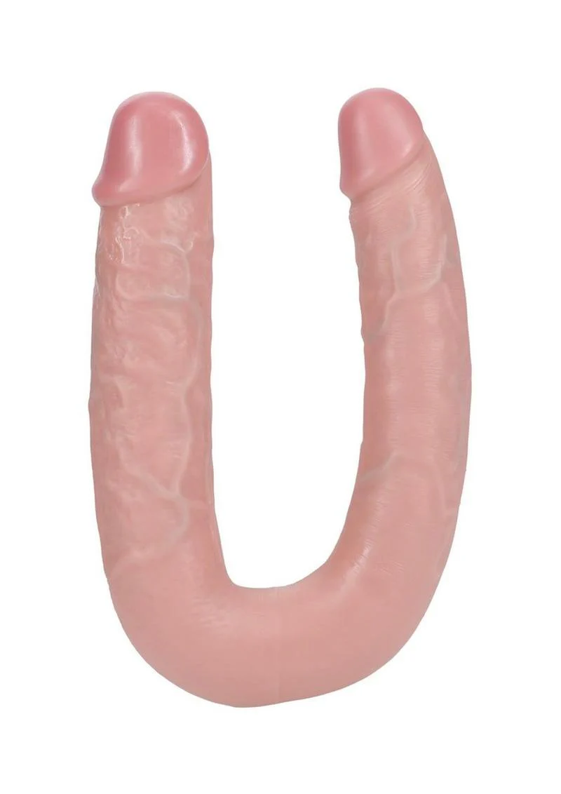 Realrock Ultra Realistic Skin U Shaped Double Dildo - Image 3