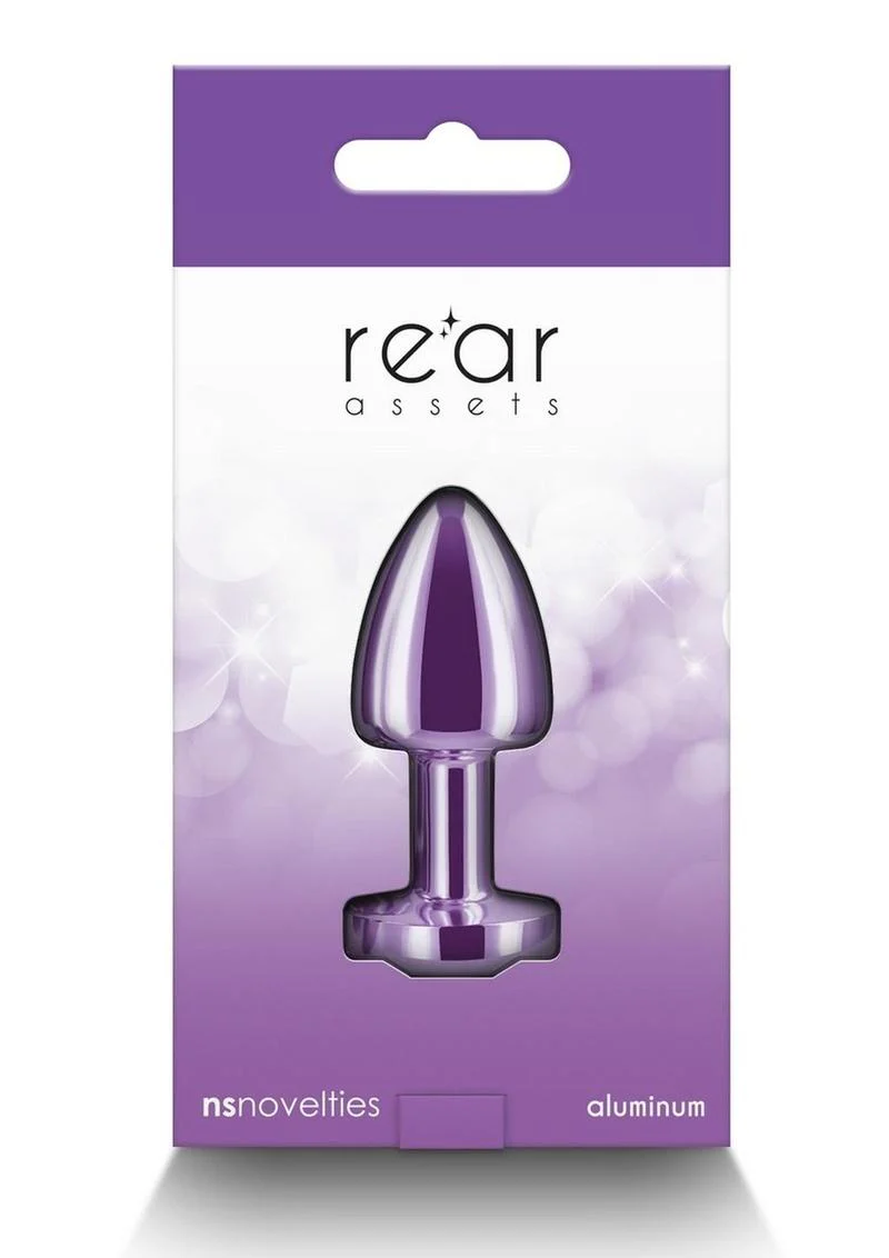 Rear Assets Aluminum Anal Plug - Petite - Image 16