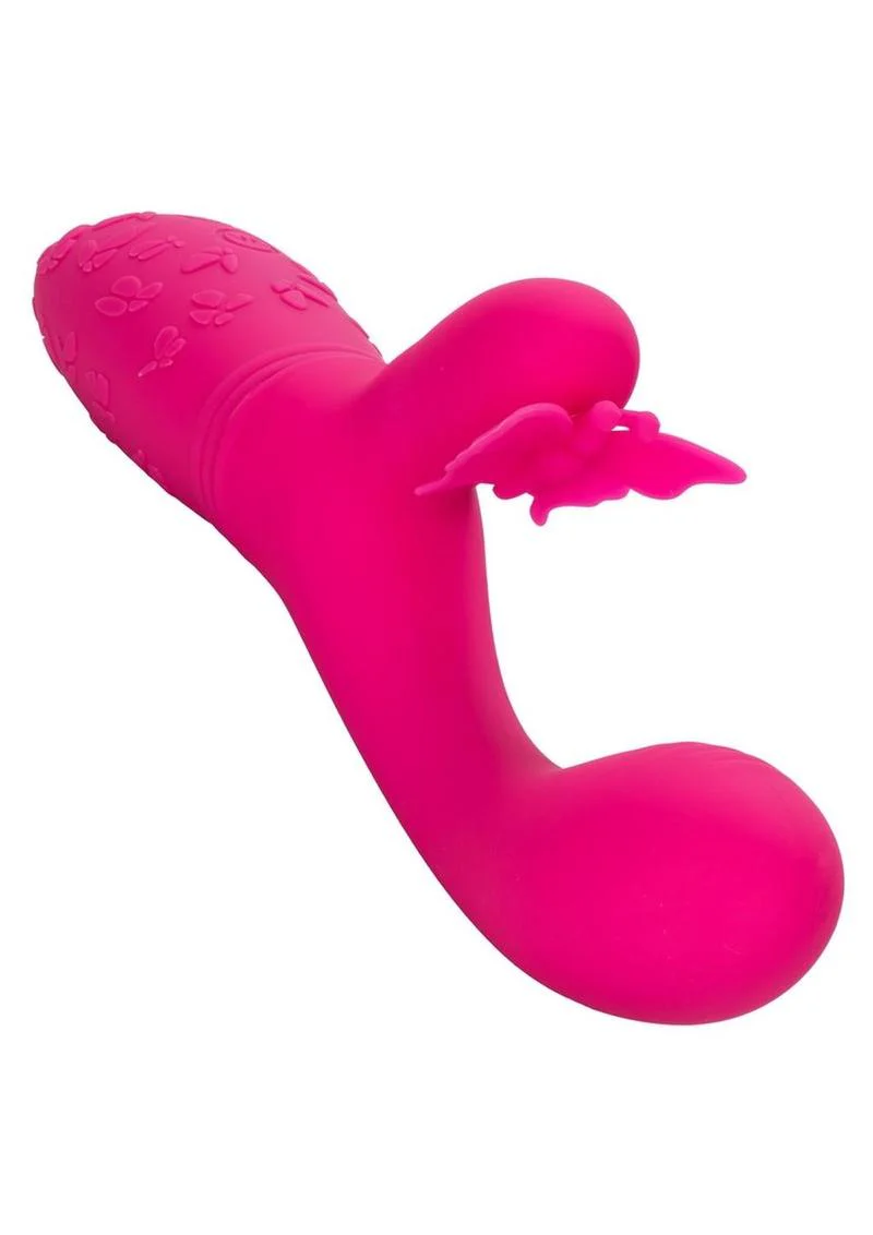 Rechargeable Butterfly Kiss Flutter Silicone Massager - Image 2