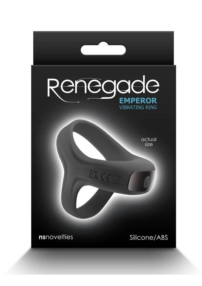 Renegade Emperor Rechargeable Silicone Vibrating Cock Ring - Image 2