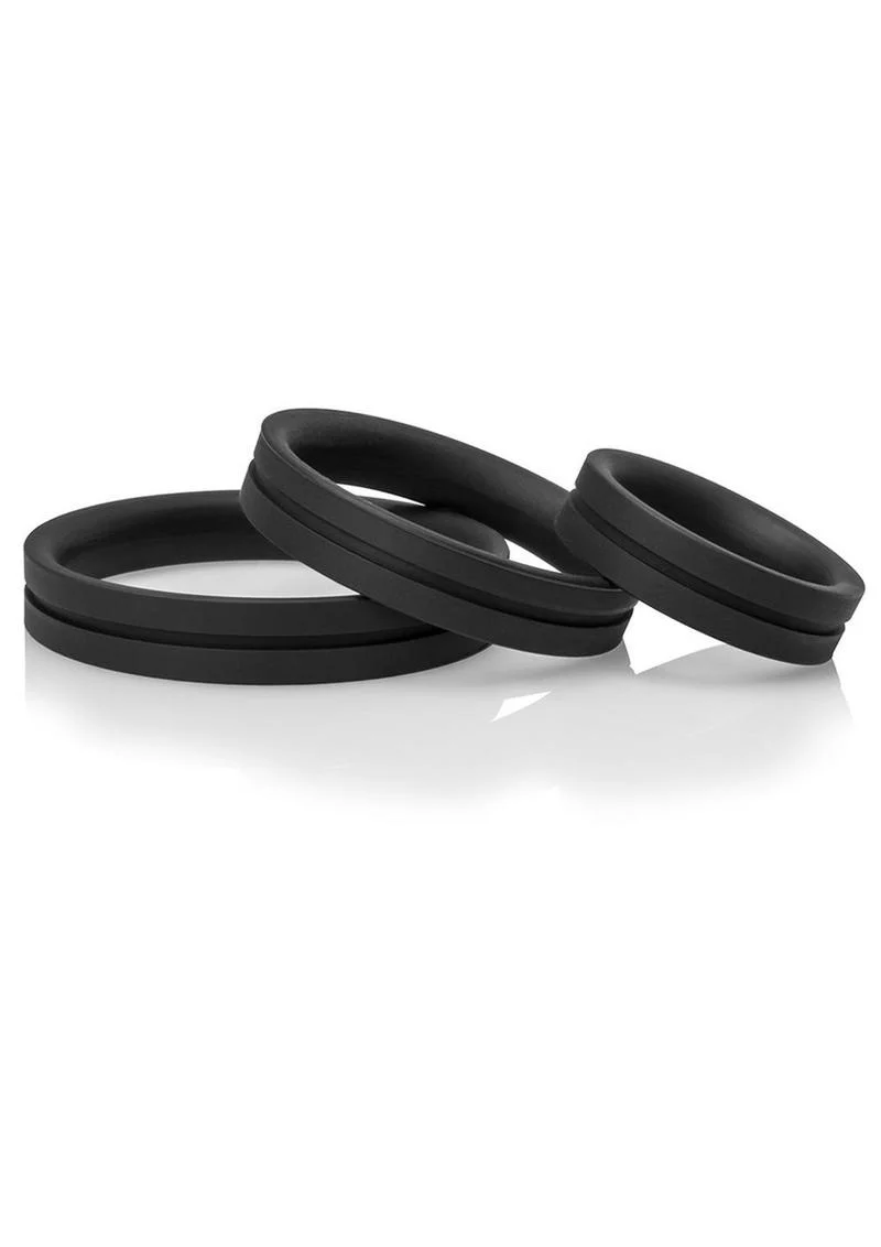 Ringo Pro X3 Silicone Cock Rings Set Waterproof - Image 4