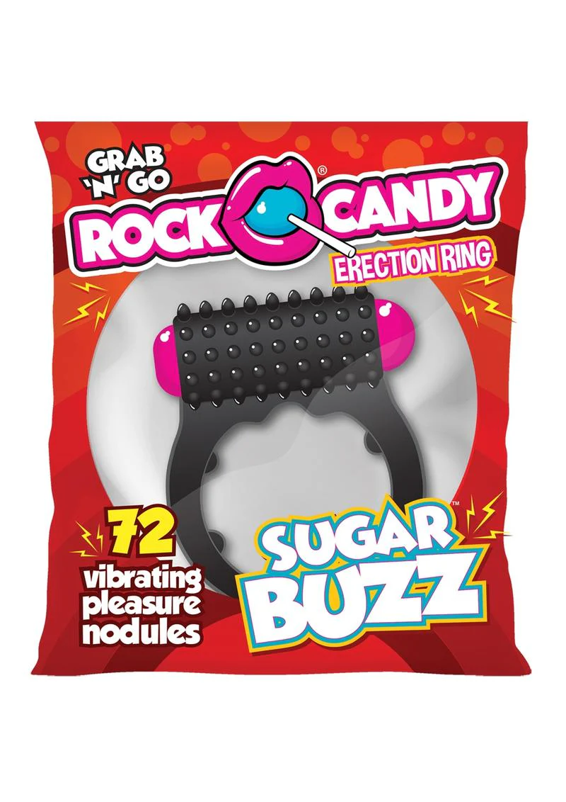 Rock Candy Sugar Buzz Vibrating Cock Ring - Image 2