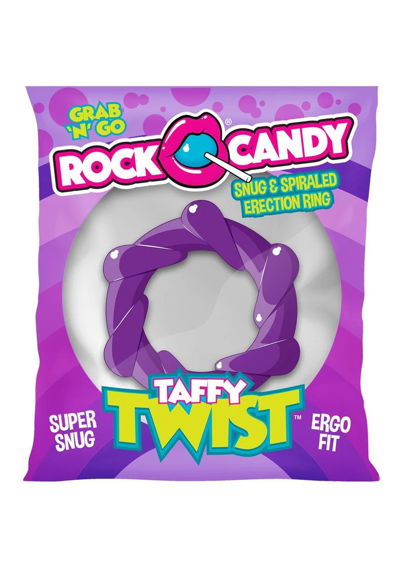 Rock Candy Taffy Twist Cock Ring - Image 10