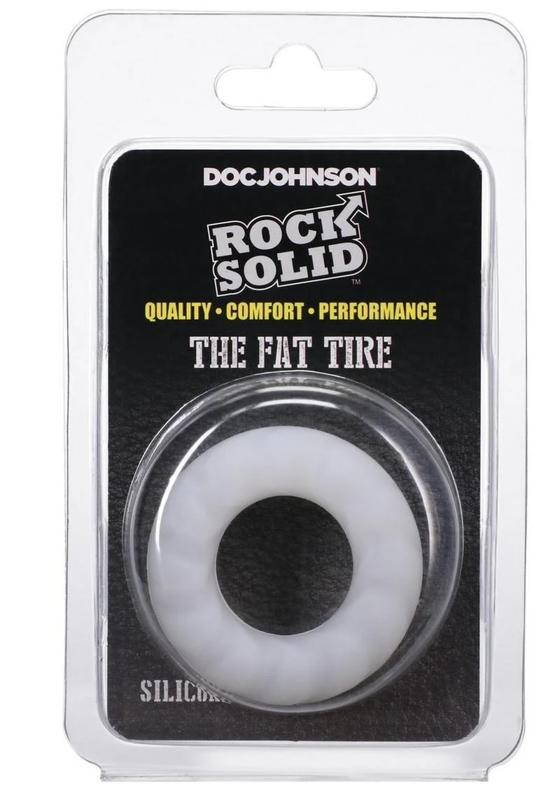 Rock Solid Fat Tire Silicone Cock Ring - Image 5