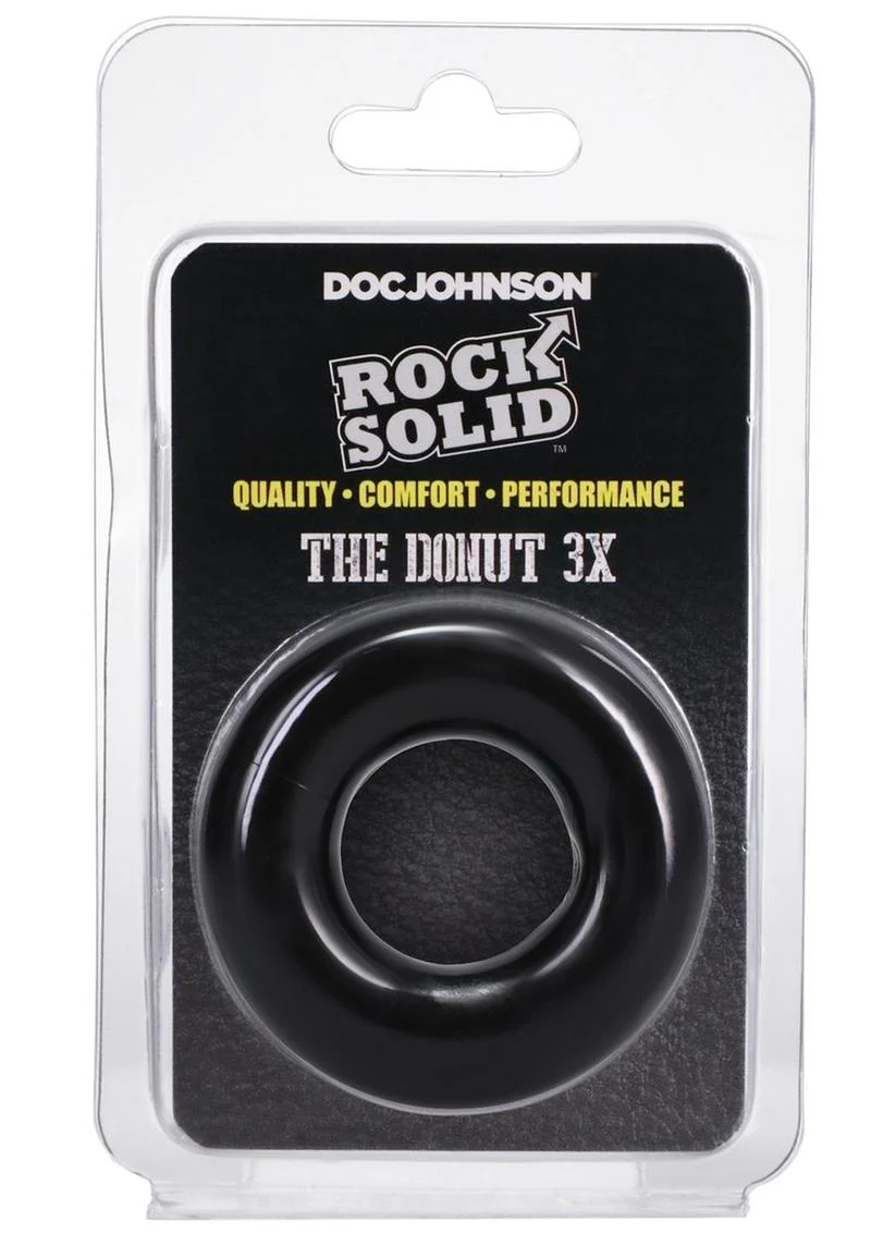 Rock Solid The 3x Donut Cock Ring - Image 2