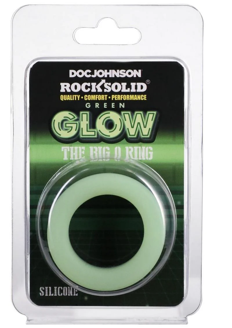 Rock Solid The Big O Glow In The Dark Silicone Cock Ring - Image 16