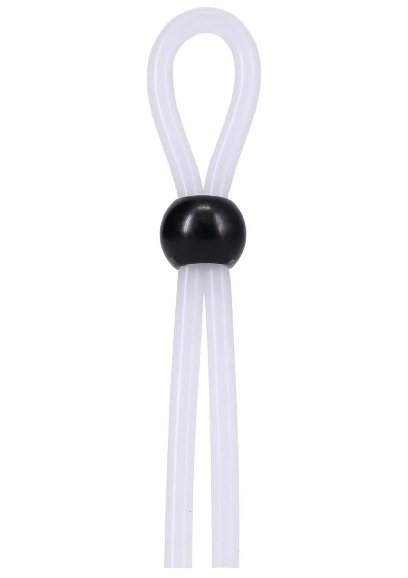 Rock Solid The Lasso Single Lock Adjustable Silicone Cock Ring - Image 7