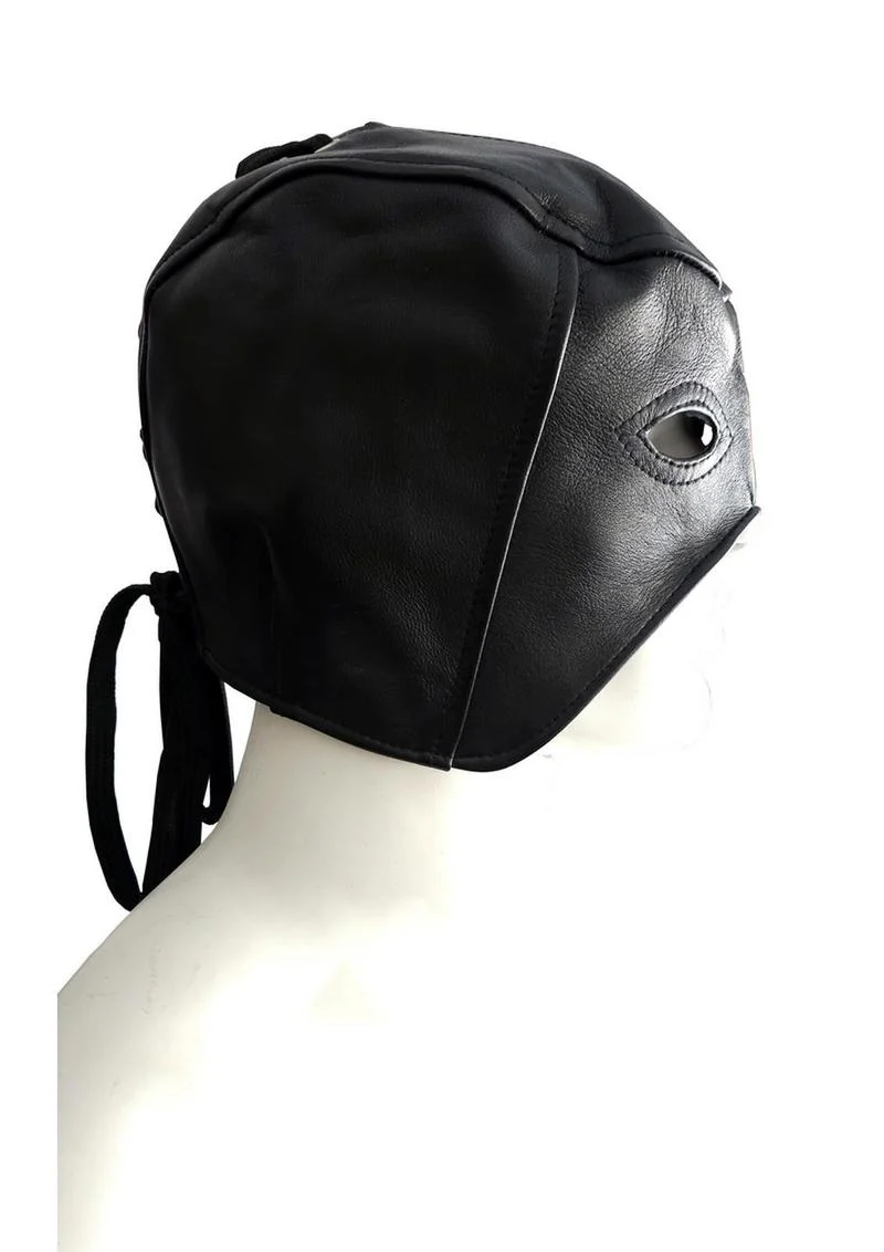 Rouge Leather Half Mask - Image 2