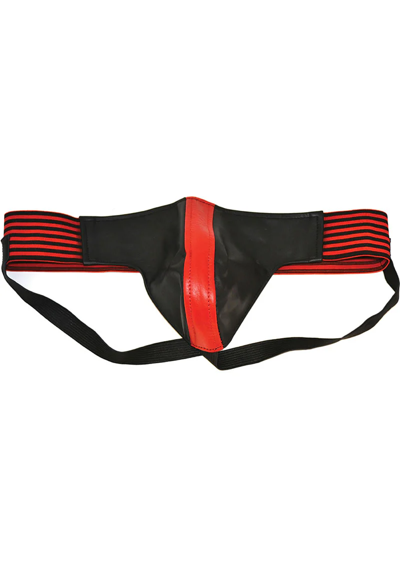 Rouge Leather Jock Strap - Image 2