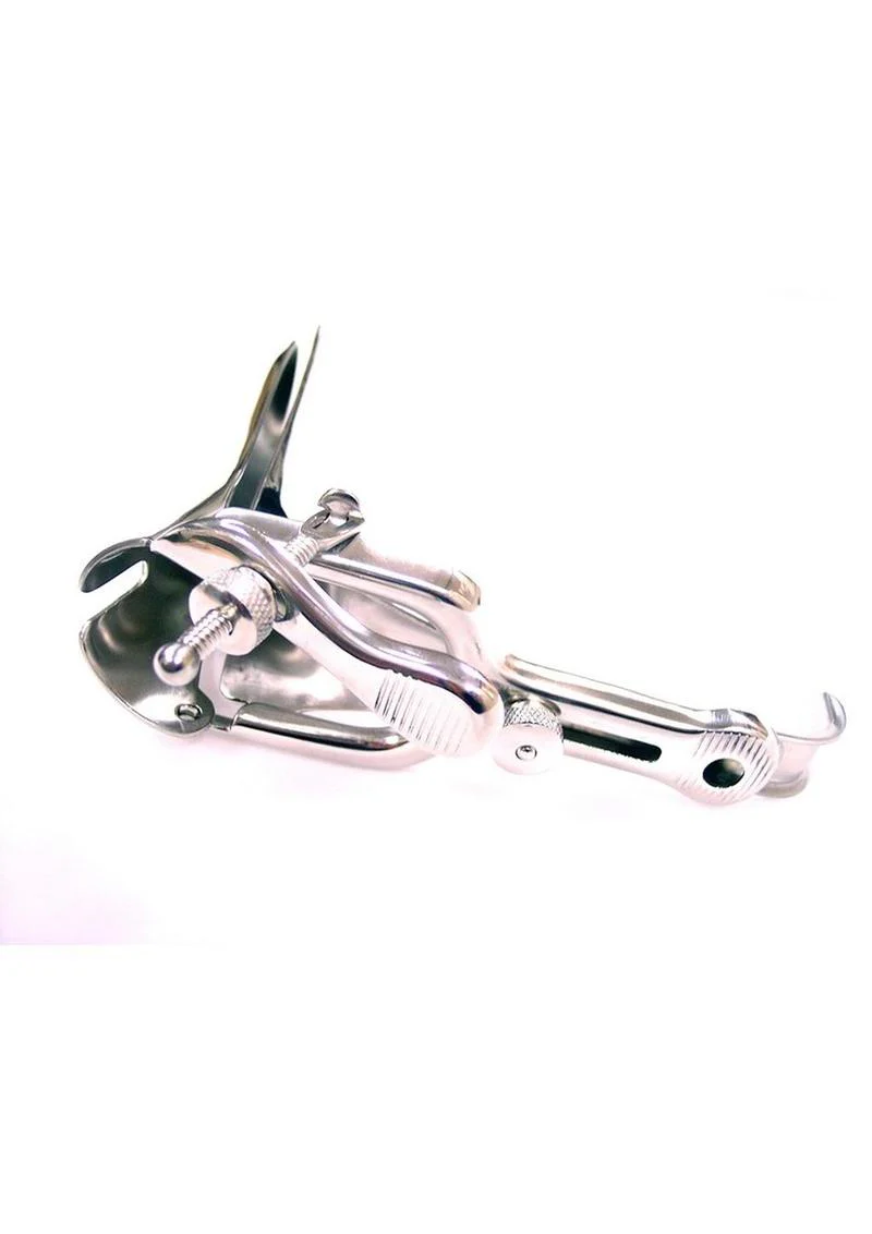 Rouge Metal Vaginal Speculum Probe